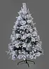LED-Weihnachtsbaum mit Kunstschnee, bonprix