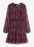 Robe courte en jersey à manches longues, bonprix