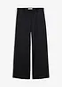 Pantalon de tailleur droit en laine mélangée douce, bonprix