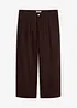 Wide-Leg Bundfalten-Hose mit Bequembund, bonprix