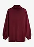 Pull à col roulé en viscose mélangée, bonprix