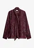 Blouse ample à broderies, bonprix
