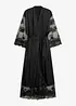 Satin Kimono mit Spitze, bonprix