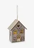 Objet déco LED maison de Noël, bonprix