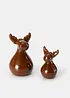 Deko-Figuren Elch (2-tlg. Set), bonprix