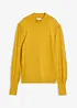 Pull en fine maille à manches ajourées, bonprix