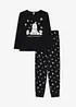 Pyjama 100% coton avec masque de sommeil, bonprix