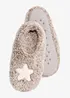 Chaussons à semelle antidérapante, bonprix