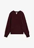 Pull avec fil duveteux, bonprix