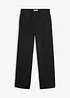 Pantalon doux en jersey côtelé, taille élastiquée, bonprix