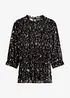 Shirtbluse aus feinem Mesh, bonprix