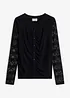Langarmshirt tailliert, bonprix