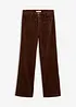 Pantalon en velours côtelé extensible, bonprix