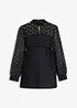 Blouse de grossesse festive à manches transparentes, bonprix
