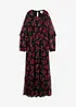 Maxikleid aus softem Mesh, bonprix