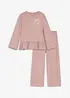 T-shirt et pantalon en viscose (ens. 2 pces), bonprix