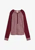 T-shirt en coton extensible à manches raglan, bonprix