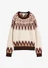 Pull Fair Isle, bonprix