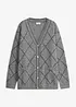 Longstrickjacke mit Glitzereffekt, bonprix