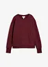 Sweat oversize doux en coton mélangé, bonprix