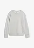 Sweat oversize et doux, bonprix