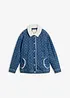 Veste en jean doublée sherpa, bonprix