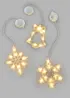 Lot de 3 décos suspendues LED avec ventouses, bonprix