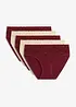 Lot de 5 slips à dentelle, bonprix