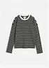 T-shirt manches longues en coton épais, bonprix