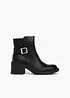 Bottines Esprit à talon carré, Esprit
