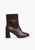 Bottines avec empiècement en maille, bonprix