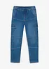 Jean Regular Fit à poches cargo, doublure chaude en jersey, bonprix
