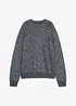 Pull en grosse maille chinée, bonprix