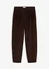 Pantalon Barrel en velours à larges côtes, bonprix