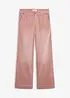 Weite Cordhose aus Baumwoll-Mix, bonprix