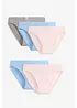 Lot de 5 slips en coton doux, bonprix