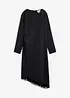 Asymmetrisches Midikleid mit Fransen, bonprix