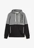 Sweat zippé chaud avec doublure peluche, bonprix