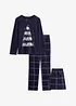 Pyjama en coton doux avec pochette cadeau, bonprix
