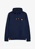 Sweat-shirt épais avec détails en PU, bonprix
