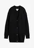 Grobstrickjacke aus weichem Wollmix, bonprix