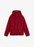 Teddy-Fleece Jacke mit Kapuze, bonprix