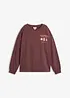 Oversize Sweatshirt aus reiner Baumwolle, bonprix