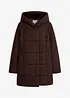 Steppjacke mit Fellimitat Besatz, bonprix