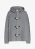 Gilet en grosse maille à capuche, bonprix