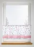 Brise-bise en coton avec dentelle au crochet, bonprix