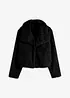 Kurze Fellimitat-Jacke, bonprix