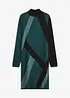 Jacquard-Strickkleid mit modernen Streifen, bonprix