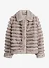 Veste en peluche, bonprix