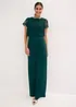 Jumpsuit aus softem Scuba mit Spitze, bonprix